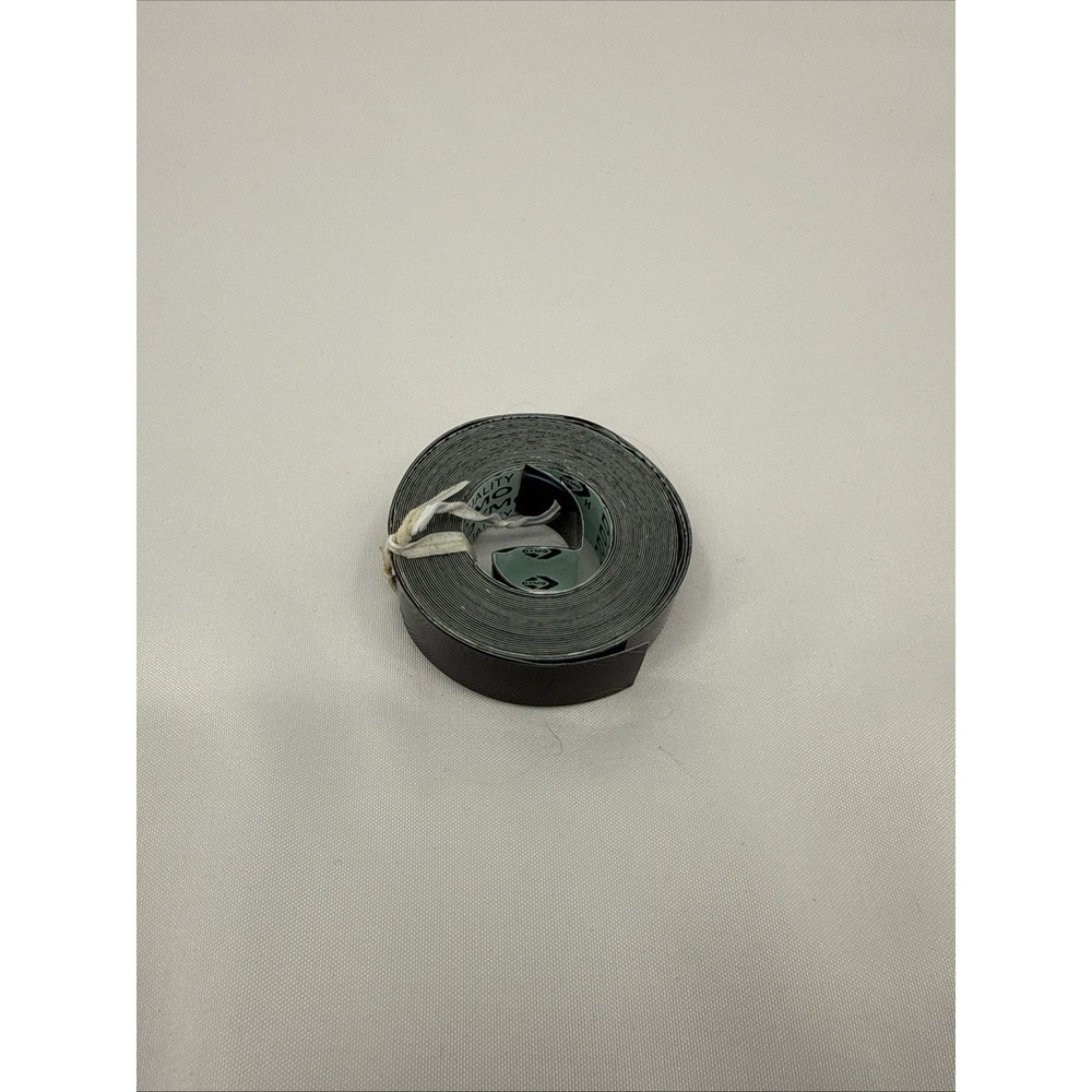 DYMO 1/2" Black Label Tape. Mostly Full Roll (1/2" Of Tape)